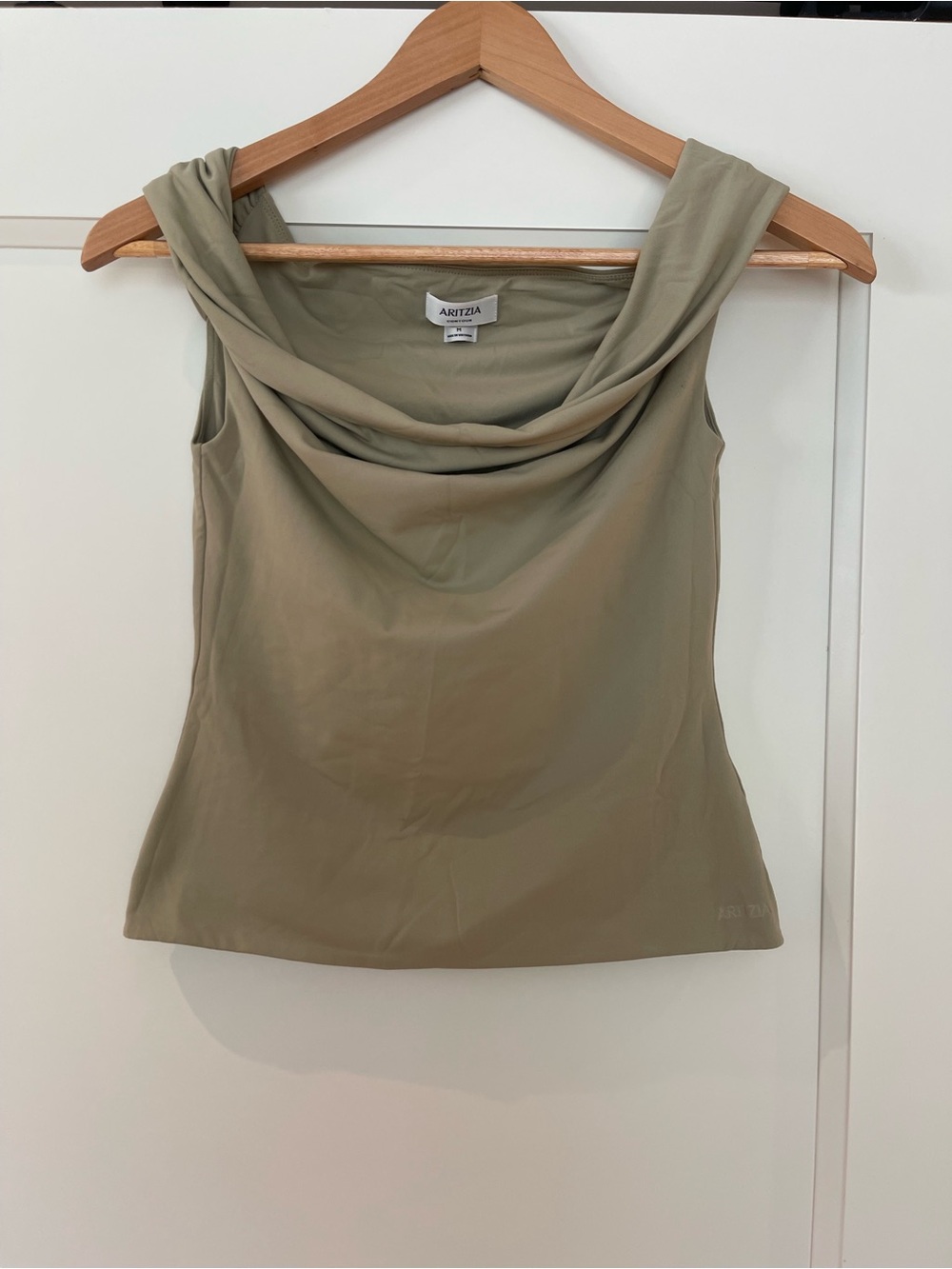 Aritzia Olive Original Contour ravish top